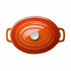 Grande cocotte ovale Orange...