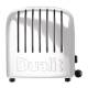 Grille-pain 4 tranches blanc Vario Dualit 40355 