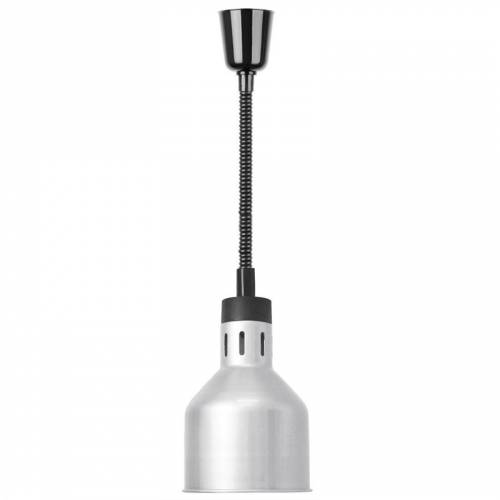 Lampe chauffante rétractable Buffalo finition métal brossé Lampe chauffante rétractable Buffalo finition métal brossé