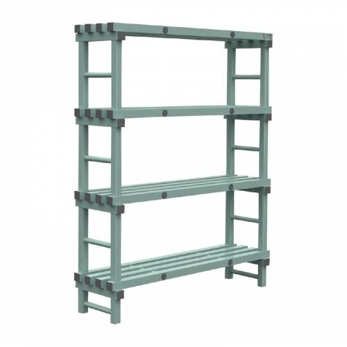 Rayonnage modulaire en angle 4 niveaux Tournus 500 x 1653mm Rayonnage modulaire en angle 4 niveaux Tournus 500 x 1653mm