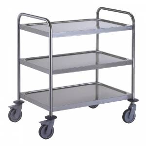 Chariot de service 2 plateaux Tournus 800x530mm