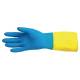 Gants contact alimentaire et nettoyage étanches bleus Mapa Ultranitril 475 L