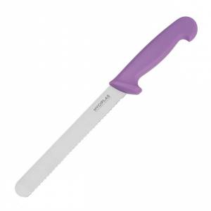 Couteau à pain 200 mm - violet - Hygiplas 