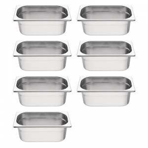 Lot de 5 bacs GN1/4 Vogue
