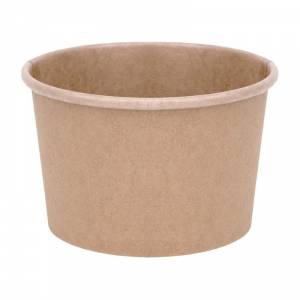 Couvercles en papier pour pots à soupe Fiesta Compostable 98mm FB160 FB162 FB164