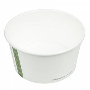 Pots à soupe compostables 73,8 cl en PLA Fiesta Compostable 118 mm - 73,8 cl