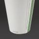 Couvercles compostables pour gobelets boissons chaudes Vegware 34 cl / 45,5 cl (x1000)