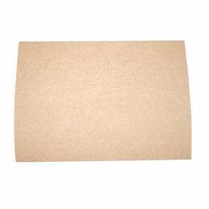 Papier sulfurisé non blanchi compostable Vegware 38 x 27,5 cm