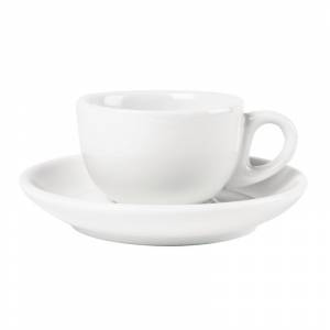 Tasses à espresso blanches 85ml Olympia