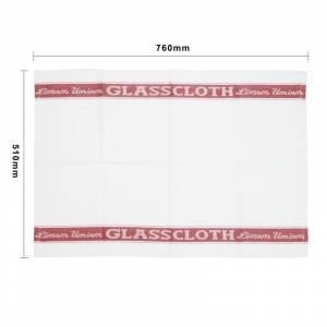 Essuie-verres Vogue rouges