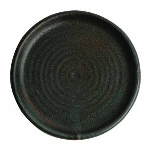 Assiettes plates  18 cm vert bronze Olympia Canvas