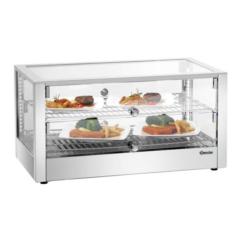 Vitrine chauffante professionnelle - 80 Litres - Bartscher Vitrine chauffante professionnelle - 80 Litres - Bartscher