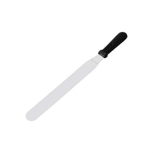 Couteau spatule à lame droite Equipementpro noir