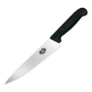 Couteau de cuisinier190mm - denté Fibrox Victorinox