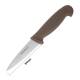 Couteau d office marron - 90mm - Hygiplas