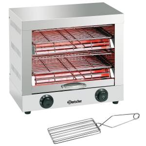Appareil toaster/gratiner, double - 3000 Watts - Bartscher