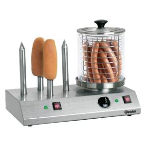 Appareil hot-dogs, 4 plots - Bartscher