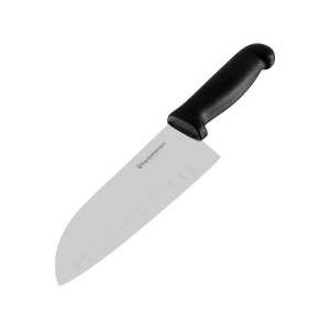 Couteaux Santoku professionnel noir - Equipementpro