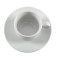 Tasse à Thé Empilable Blanche 200 ml Whiteware - Lot de 12 - Olympia