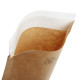 Sacs à couverts en papier kraft recyclable et scellable (lot de 2000)