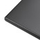 Table de terrasse carrée en acier noire 600mm - Bolero