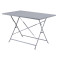 Table de terrasse pliable Grise - 1100 x 700mm - Bolero