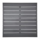Plateau de table carrée - gris foncé - 700mm - Bolero