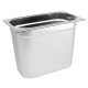 Bac gastro inox GN1/4 - P40mm -  1,13L - Vogue -